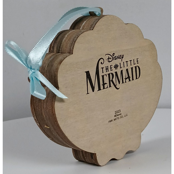 Hallmark Disney Ornament The Little Mermaid Ariel & Friends Wood Figure - Picture 7 of 11